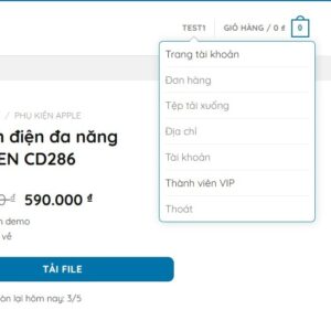 Plugin Nâng cấp Use VIP thanh toán tự động , Quản lý Use VIP