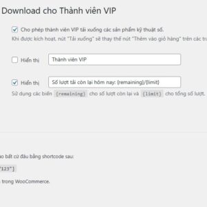 Plugin Nâng cấp Use VIP thanh toán tự động , Quản lý Use VIP